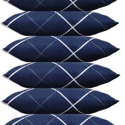 Microfibre Stripes Sleeping Pillow Pack of 6-image-13