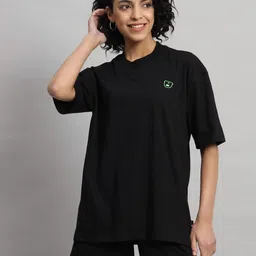 GRIFFEL Pure Cotton Oversized Short Sleeve T-Shirt & Shorts Co-Ord Set-picture-32