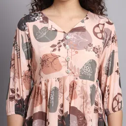 FABDYOR Abstract Printed Top With Trousers image 5