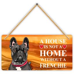 CVANU Brown & Grey Home Quotes Painted Wooden Sign Board-picture-37