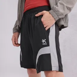 Solid Men Black Regular Shorts-image-59
