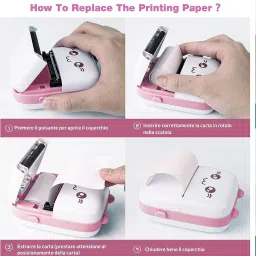 Gentle e kart ®Portable Thermal Mini Printer for Home Use Bluetooth Printer for Mobile Android Thermal Printer image 5