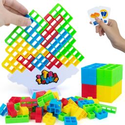 Tower Stacking Building Blocks Balancing Game Educational Toy for Kids-image-48