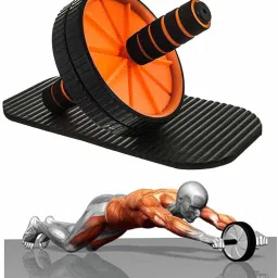 ab wheel roller for Men and Women Gym Equipment for Home Ab Exerciser-image-93