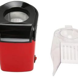 Retro Popcorn Maker – Compact Air Popper for Home Theater Snacks Aluminium Electric 1200W Hot Air Oil Free Popcorn Maker (Pack Of 1) 400 g Popcorn Maker-26