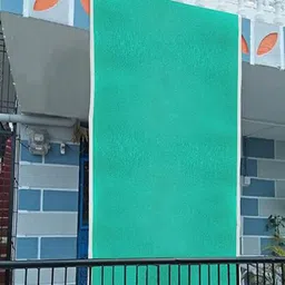 Kuber Industries Green Sun Shade Square UV Blocking Durable Canopy Net-1