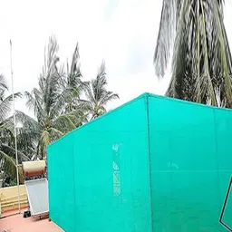 Kuber Industries Green Sun Shade Square UV Blocking Durable Canopy Net image 5