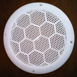Round Wall Air Hole Closer/Air Cowl/Air Vent Grille Cover-Pack of 5 (6 In) Insect Net-15