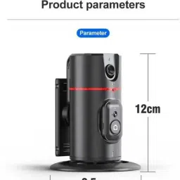 EVAAENTERPRISES 2Axis P02 Stabilizer Gimbal (Auto Follow Mode) 2 Axis Gimbal for Mobile, Camera image 3