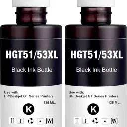verena GT51/53 XL Refill Ink Compatible for 310,315,319,GT5810,GT5820 Printer 135ml X 2 Black Ink Bottle-picture-21