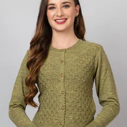 TYSORT Women Woollen Cardigan-image-50