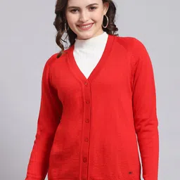 Monte Carlo V-Neck Woolen Cardigan-17
