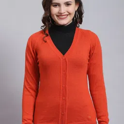Monte Carlo V-Neck Woollen Cardigan-43