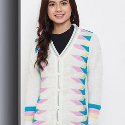 Zigo Women Striped Cardigan-image-28