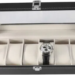 Watch Storage Box Leather Box Jewelry Organizer Storage Case for Men & Women Watch Box-image-22