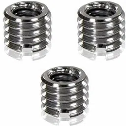 Hiffin Metal 1/4" to 3/8" Tripod Convert Screw Adapter (Pack of 3) Tripod Kit, Tripod Ball Head-37