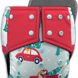 Reusable Bamboo Charcoal Baby Cloth Diapers-image-27