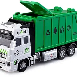 zuuluzrs Small Trash Truck with Lights and Sounds Garbage Truck Toys-picture-23