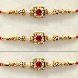 Religious BD-4824 Assorted Rakhi Set-image-9