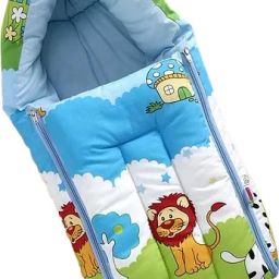 3 in 1 Baby Bed, Baby Bedding for New Born & Carry Nest, Cotton Sleeping Bag Sleeping Bag-image-29