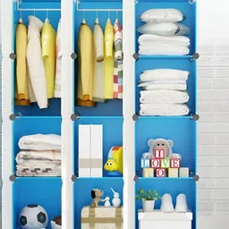 Sasimo Blue Set of 1 Super Strong Multi-Utility Organisers image 5
