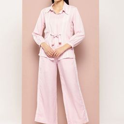 HERE&NOW Long Sleeve Shirt & Trouser Co-Ords-image-92