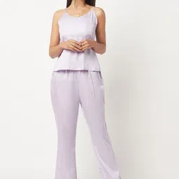 HOUSE OF S Women Shoulder Straps Stain Finish Top With Trouser-image-68