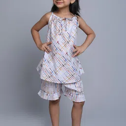 BAESD Girls Printed Pure Cotton Night suit-picture-45