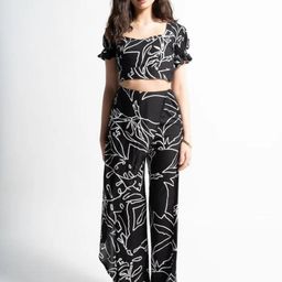 HEY MISSY Printed Top & Trousers CO-Ords-image-49
