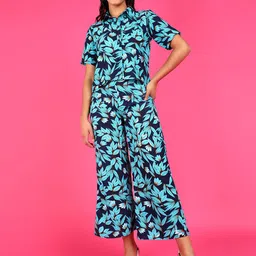 Popwings Floral Printed Shirt & Trouser-image-10