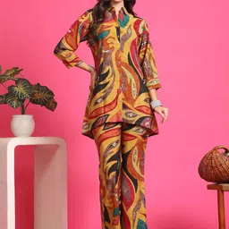 Claura Printed Tunic & Trousers Co-Ords-picture-27