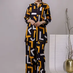 Anouk Printed Top & Palazzos Co-OrdsSet-picture-22
