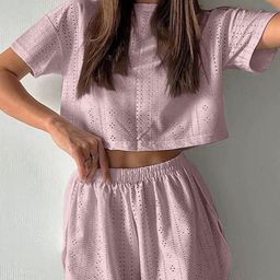 LULU & SKY Self-Design Top & Shorts-41