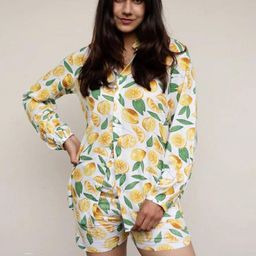 HEY MISSY Printed Pure Cotton Shirt & Flared Shorts Co-Ords-image-44