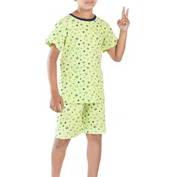 Clothe Funn Boys Printed T-shirt with Shorts-image-68