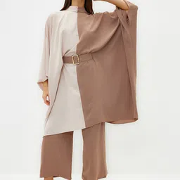 Trendyol Colourblocked Tunic With Trouser Co-Ords-image-84