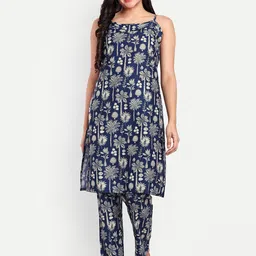 TILISM Printed Sleeveless Tunic & Trouser Co-Ords-picture-1