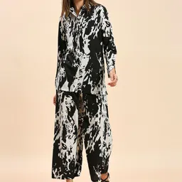 GUFRINA Abstract Printed Long sleeves Shirt & Trousers-image-8