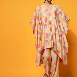 Libas Abstract Printed Co-Ords-picture-0