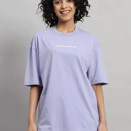 GRIFFEL Pure Cotton Oversized-Fit T-Shirt With Shorts Co-Ords-picture-53