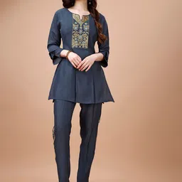 MOJILAA Embroidered Tunic & Trouser-image-48