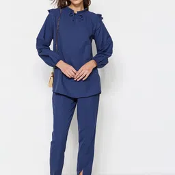 Trendyol Tie Ups Detail Top With Trousers-39