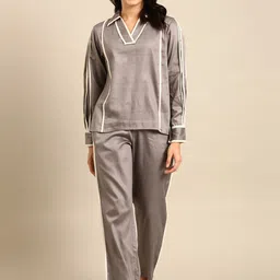 Bannos Swagger Pure Cotton Night suit-image-47