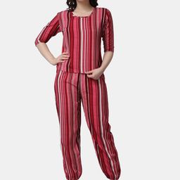 Popwings Striped Loose Fit Co-Ords-picture-23