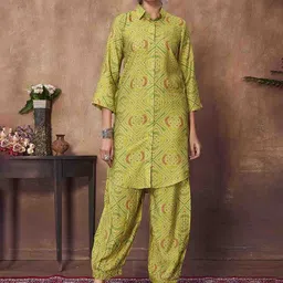 Chandbaali Bandhani Printed Kurta with Salwar-picture-13