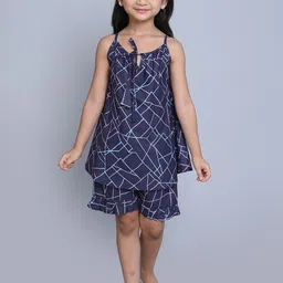 BAESD Girls Printed Pure Cotton Night suit-picture-17