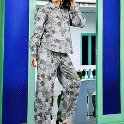 AKS Couture Cotton Shirt With Trouser Co-Ords-picture-31