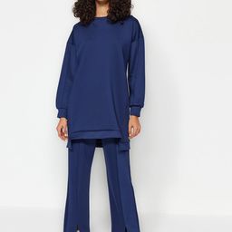 Trendyol Longline Sweatshirt With Trouser-15
