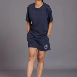 GO DEVIL Pure Cotton T-Shirt With Short Co-Ords-image-6