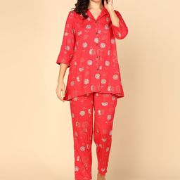 Shiv ali apparels Foil Printed Shirt With Trouser-picture-13